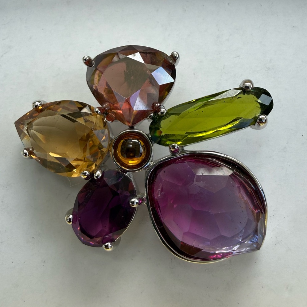 Swarovski Crystal Ashling Flower Necklace Pendant